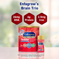 Enfagrow® NeuroPro® Toddler Nutritional Drink - Natural Milk Flavor Ready to Use - 8 fl oz (6 Bottles)