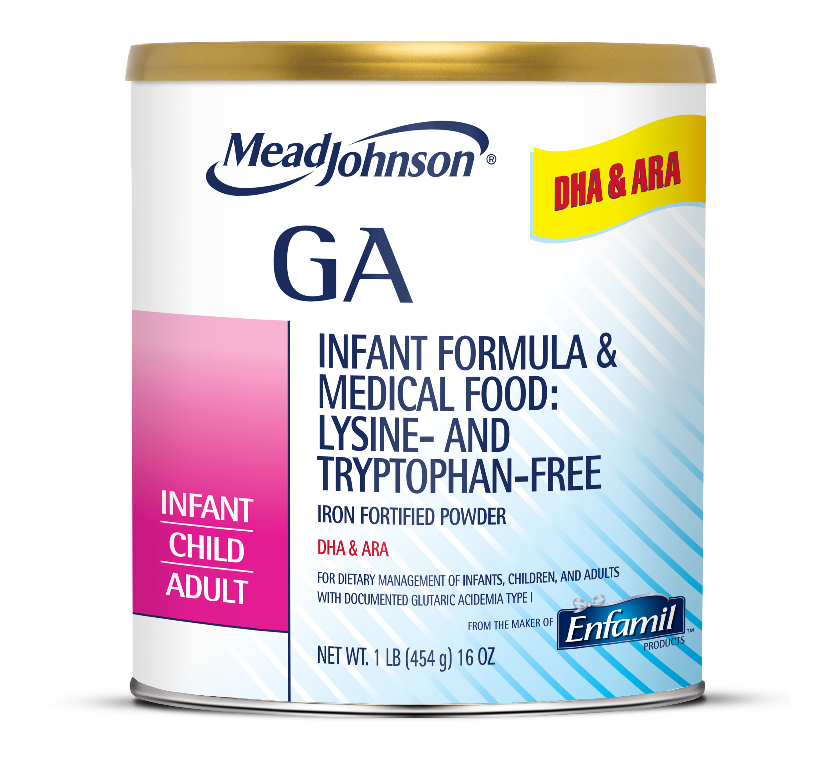 GA Infant Formula & Medical Food Powder - 1 lb Can