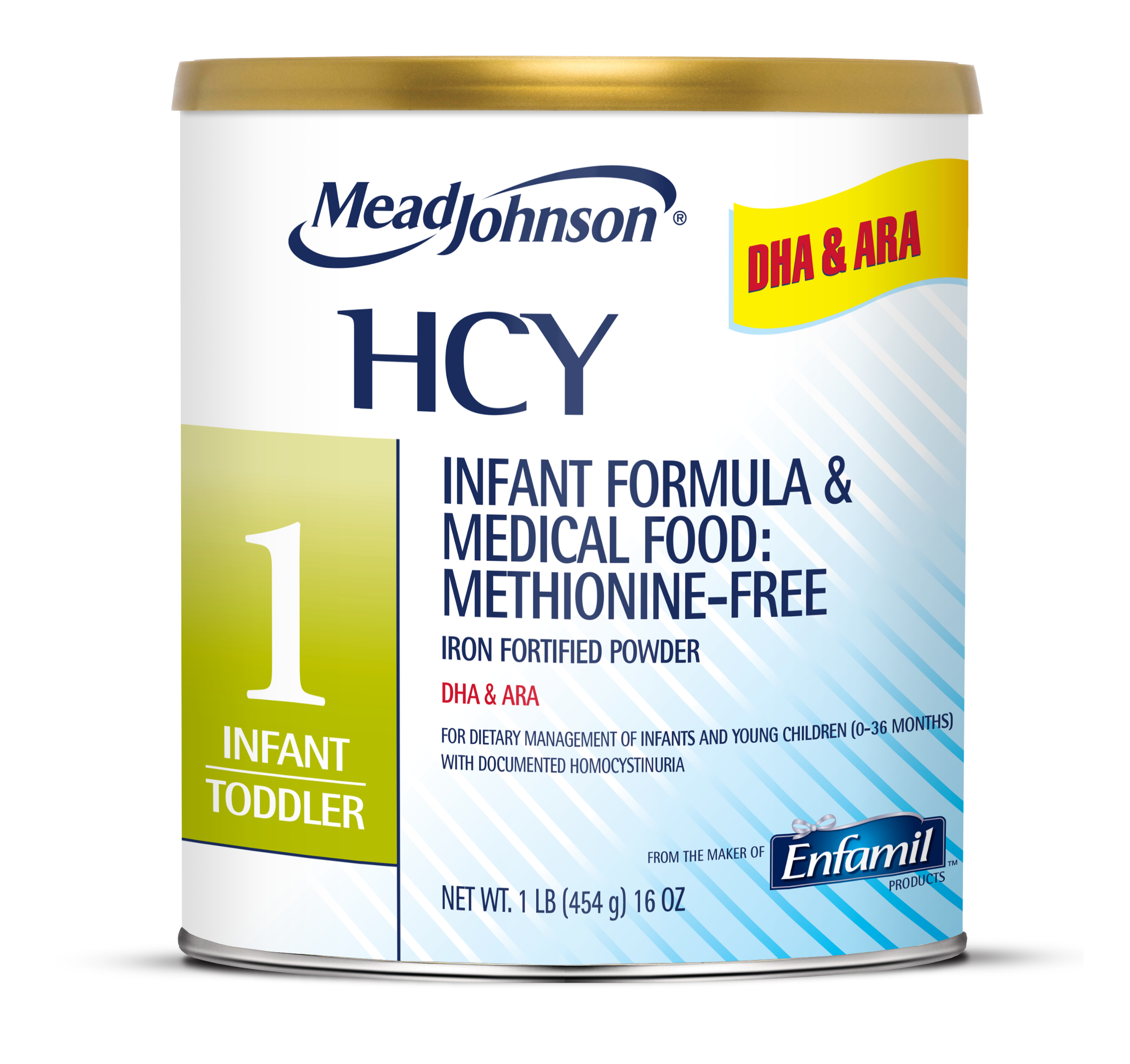 HCY 1 Infant Formula & Medical Food Powder - 1 lb Can