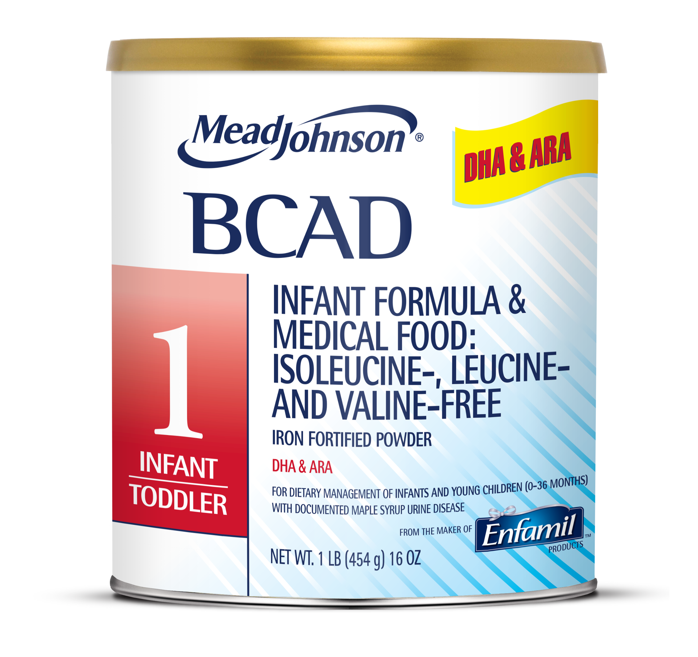 BCAD 1 Infant Formula & Medical Food Powder - 1 lb Can