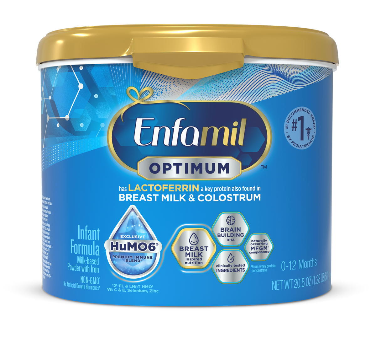 Enfamil® Optimum™ (Enspire) Infant Formula Powder - 20.5 oz Tub