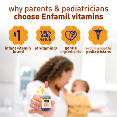Enfamil® Poly Vi Sol® Multivitamin Drops with Iron 50 mL Bottle
