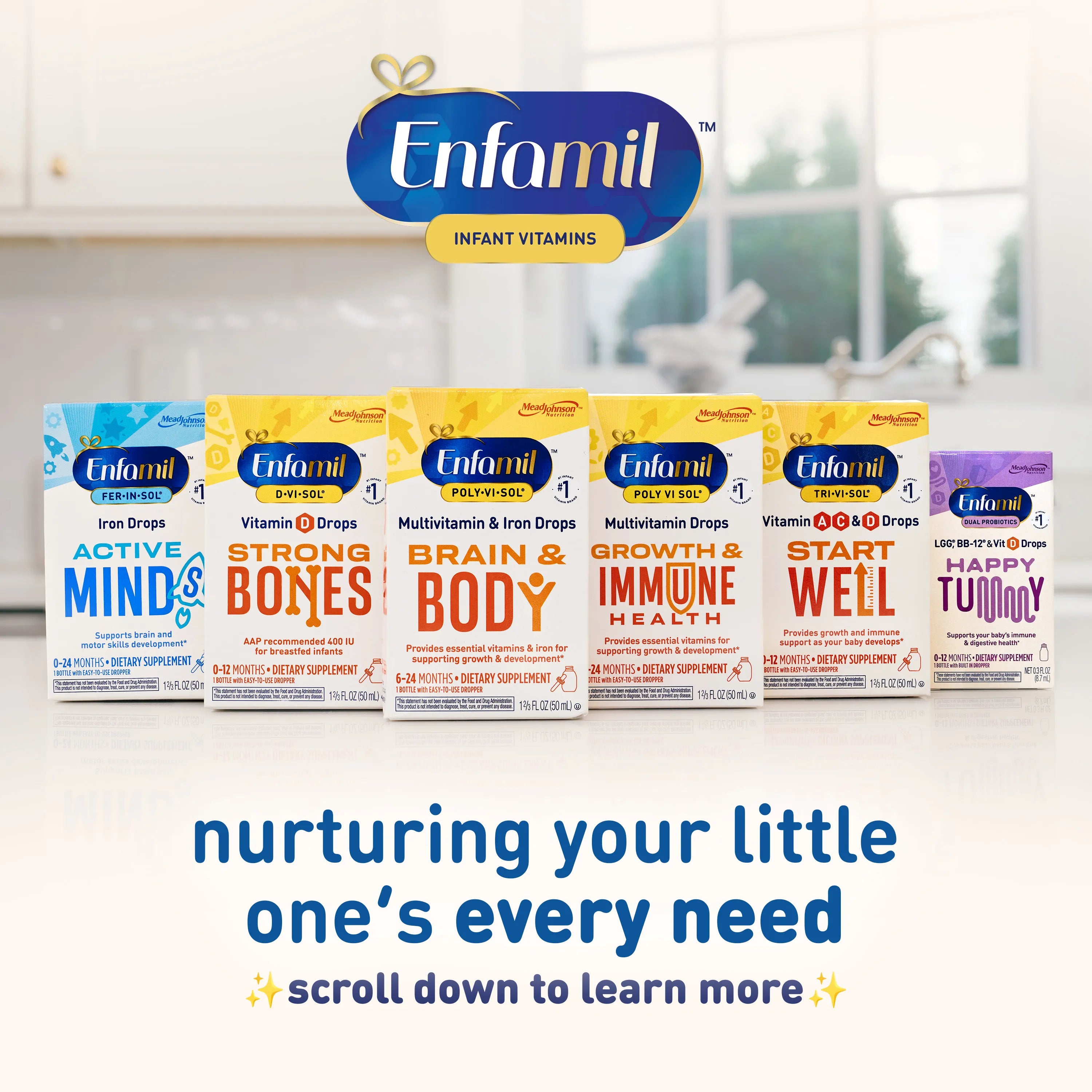 Enfamil® Fer-In-Sol® Iron Drops 50 mL Bottle