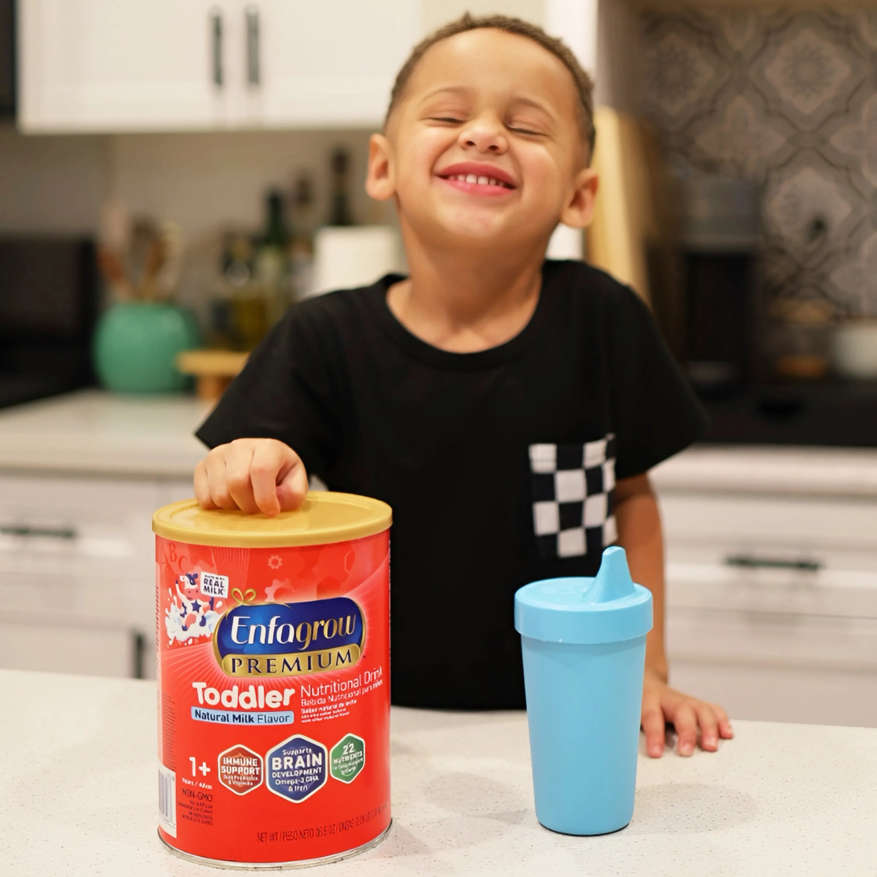 Enfagrow® PREMIUM Toddler Nutritional Drink - Natural Milk Flavor Powder - 24 oz Can
