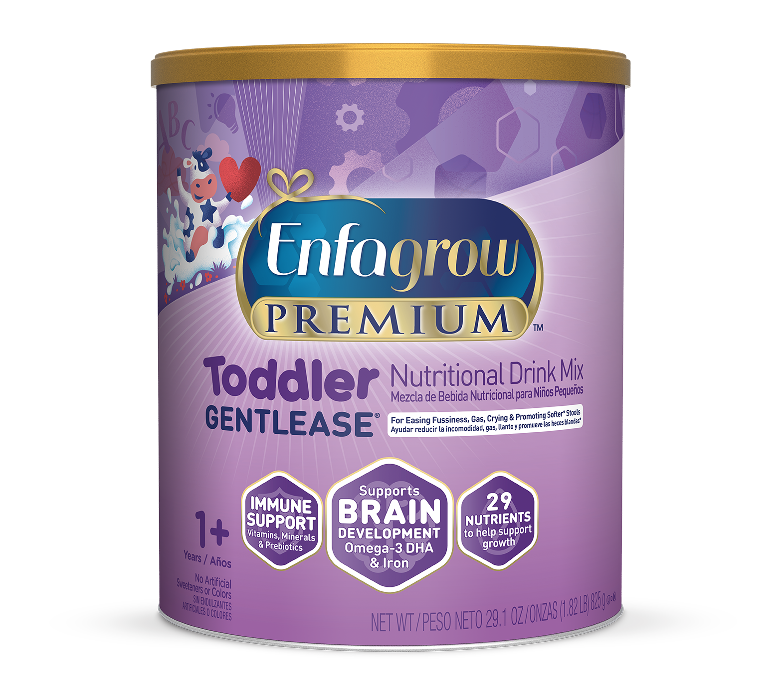 Enfagrow® PREMIUM Gentlease® Toddler Nutritional Drink Powder - 29.1 oz Can