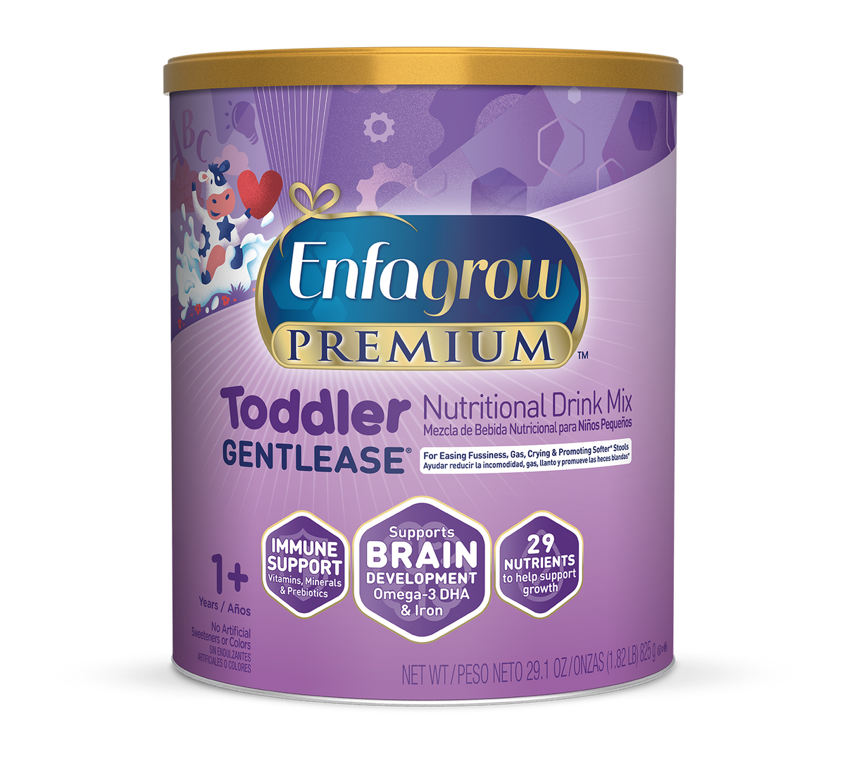 Enfagrow® PREMIUM Gentlease® Toddler Nutritional Drink Powder - 29.1 oz Can