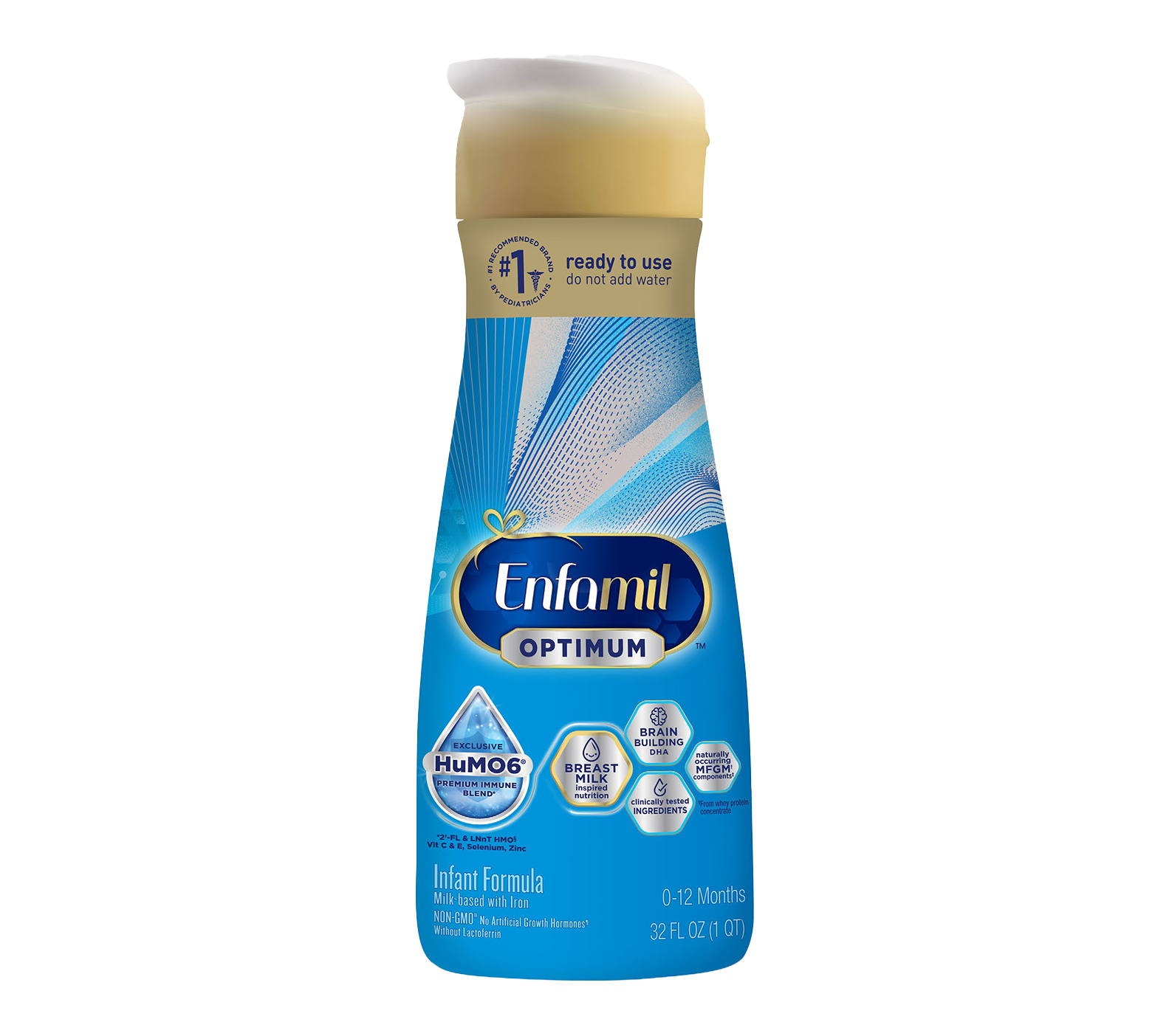 Enfamil® Optimum™ (Enspire) Infant Formula Liquid Ready to Use - 32 fl oz Bottle