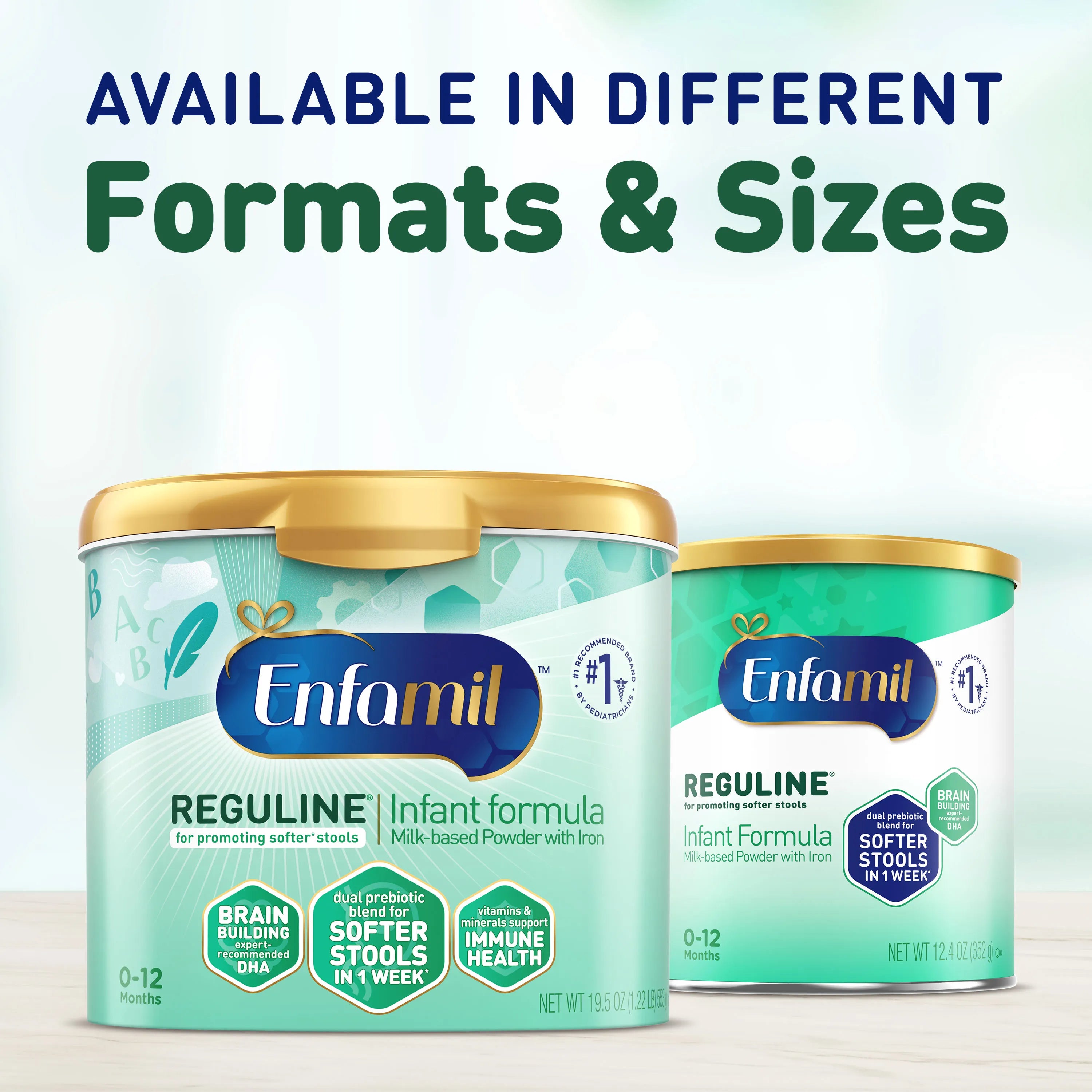Enfamil® Reguline® Infant Formula Powder - 19.5 oz Tub