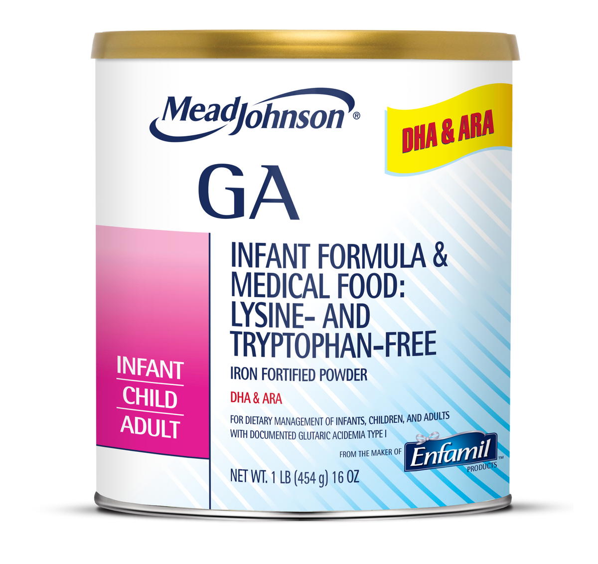 GA Infant Formula & Medical Food Powder - 1 lb Can