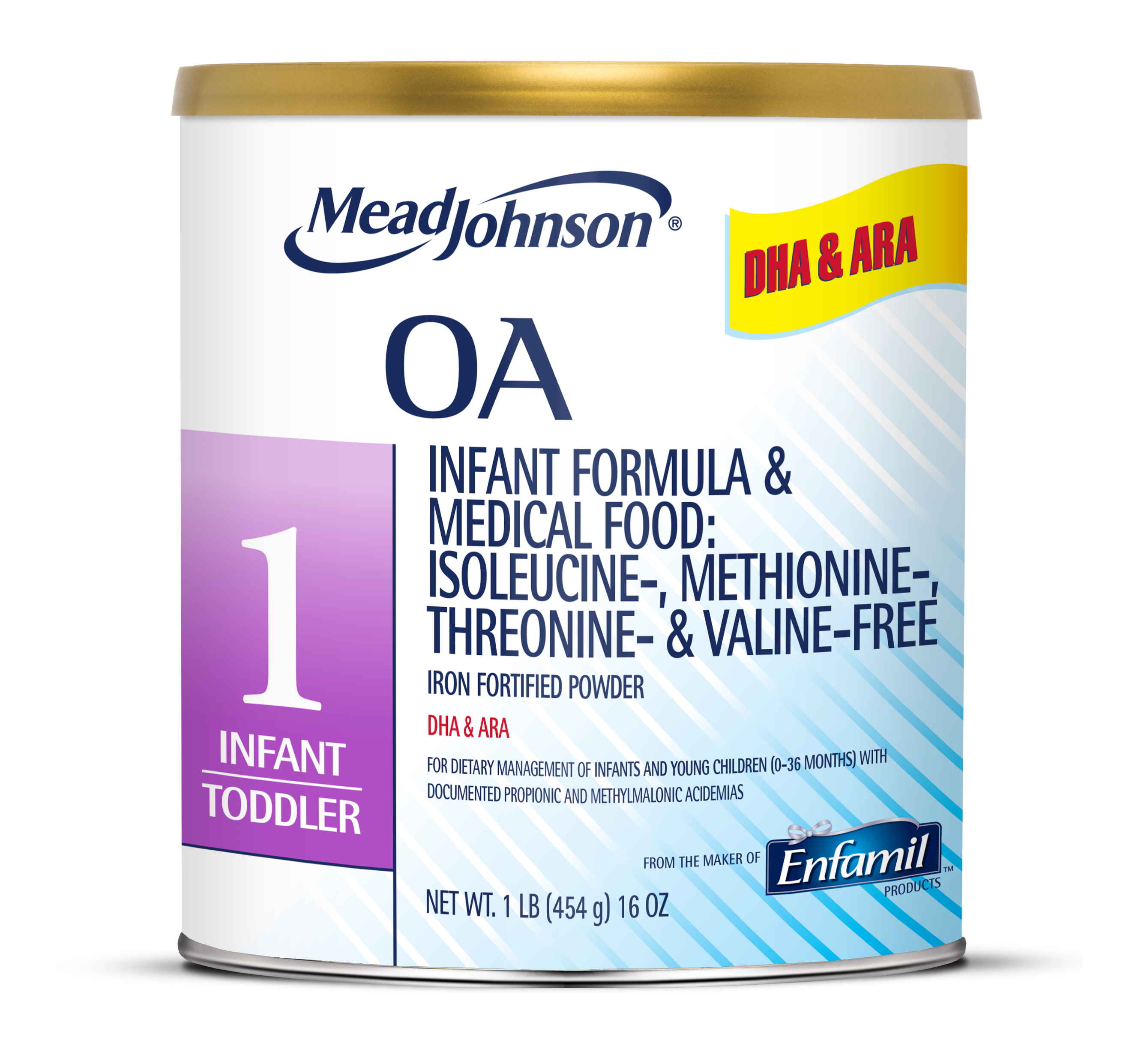 OA 1 Infant Formula & Medical Food Powder - 1 lb Can