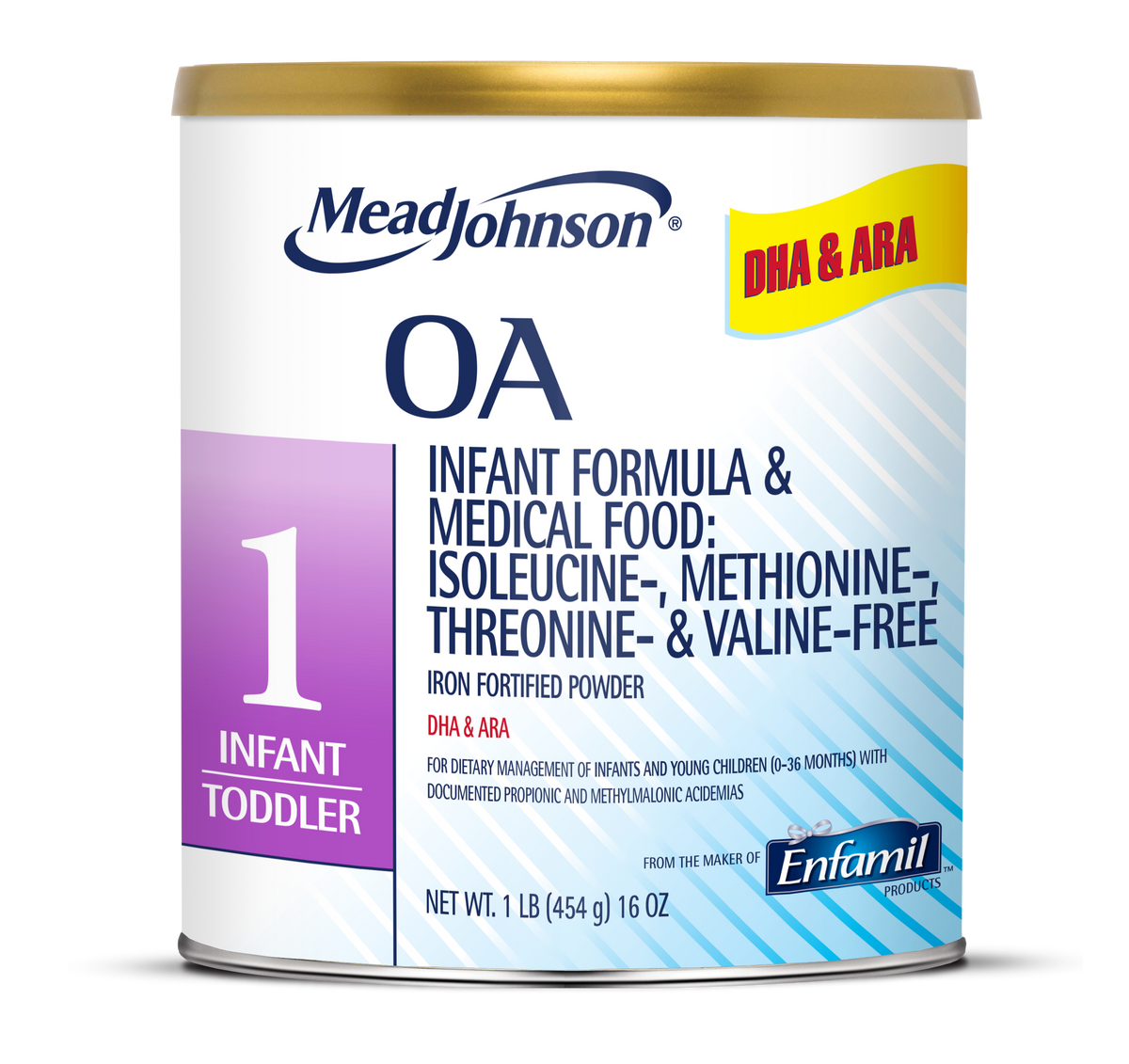 OA 1 Infant Formula & Medical Food Powder - 1 lb Can