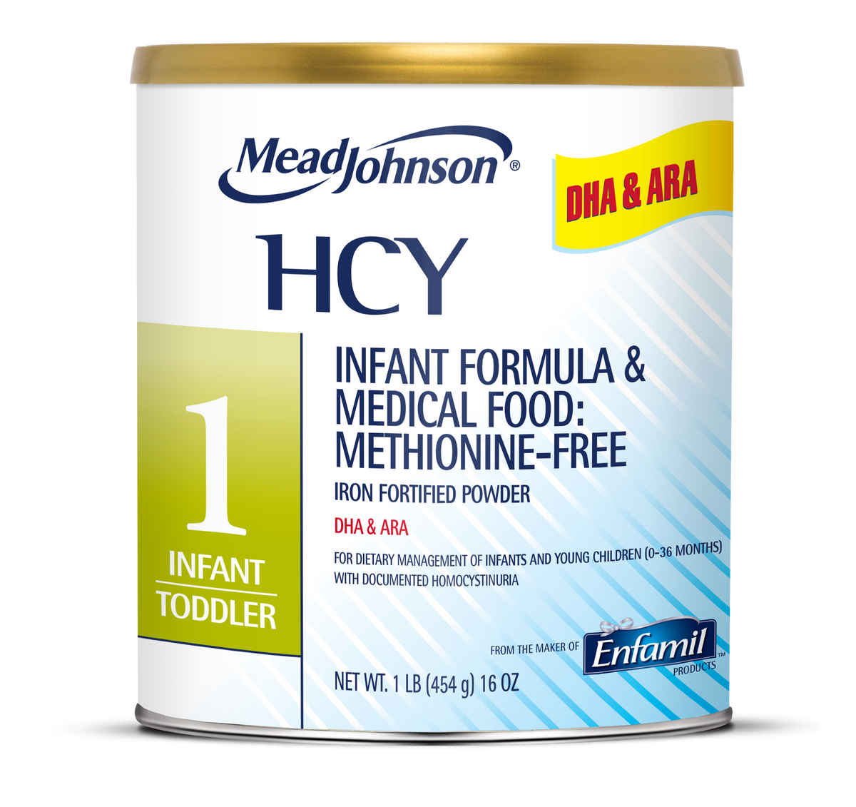 HCY 1 Infant Formula & Medical Food Powder - 1 lb Can