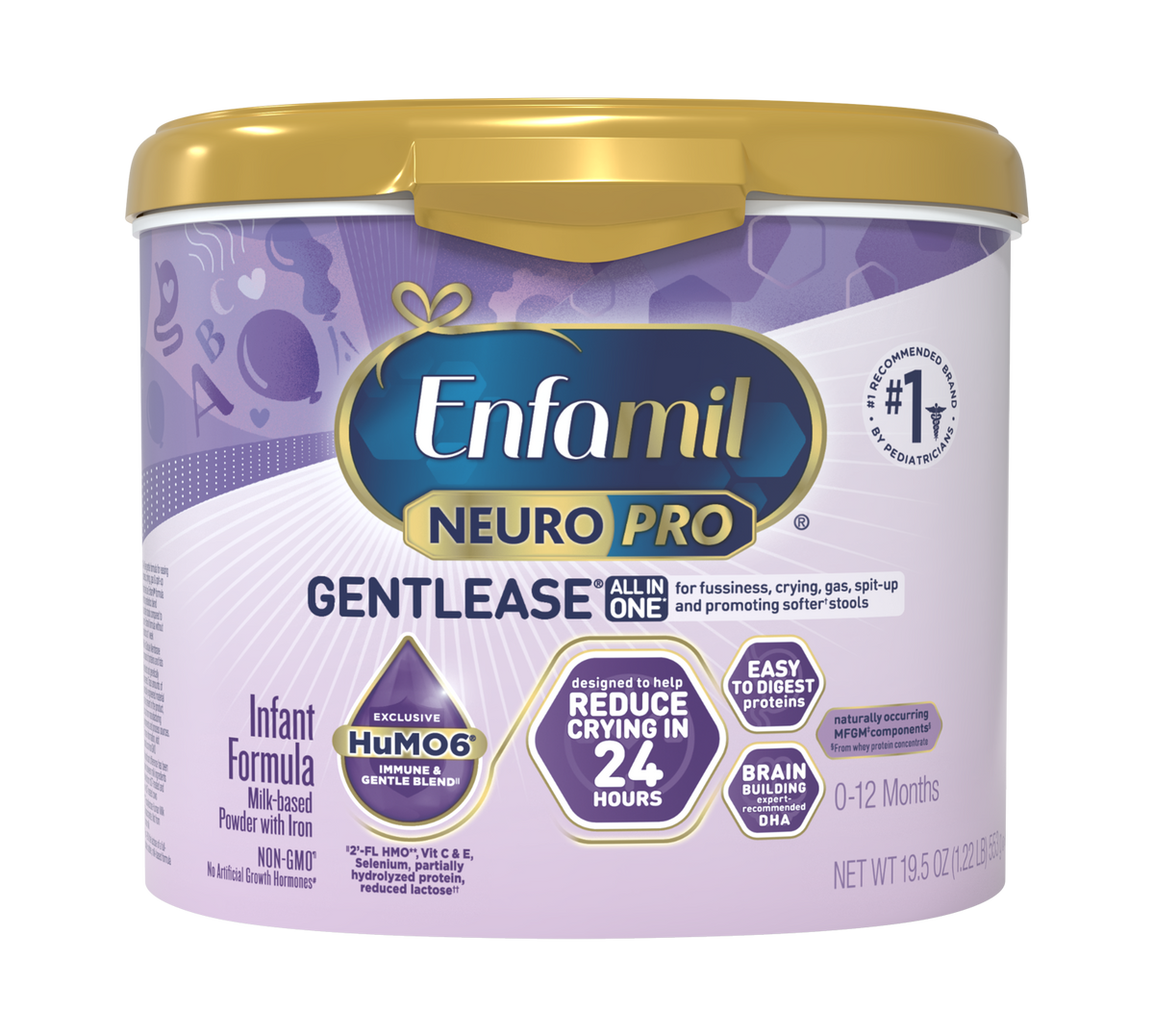 Enfamil® NeuroPro® Gentlease® Infant Formula Powder - 19.5 oz Tub