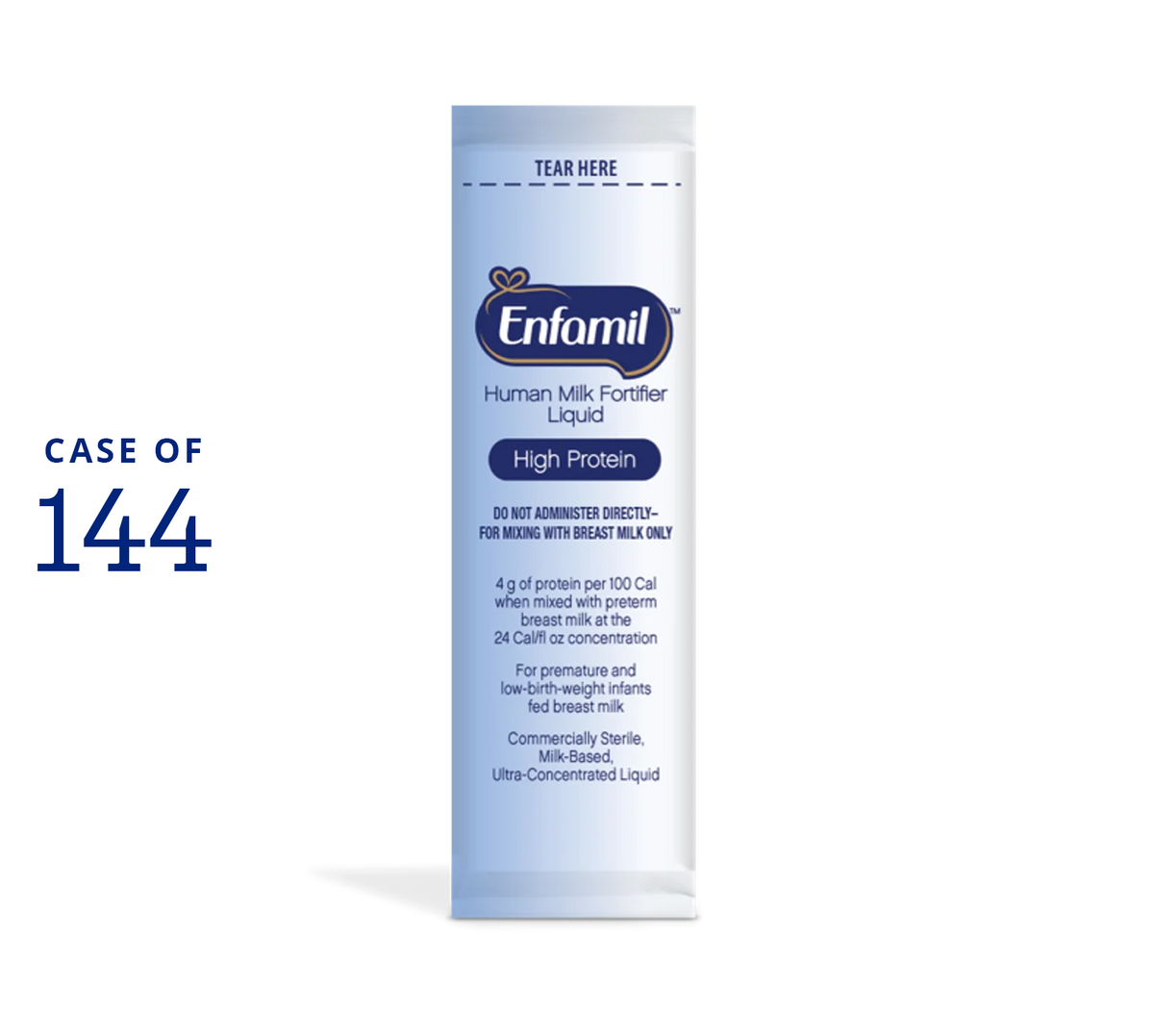 Enfamil® Liquid Human Milk Fortifier High Protein Concentrate - 5 mL sachets (Case of 144)