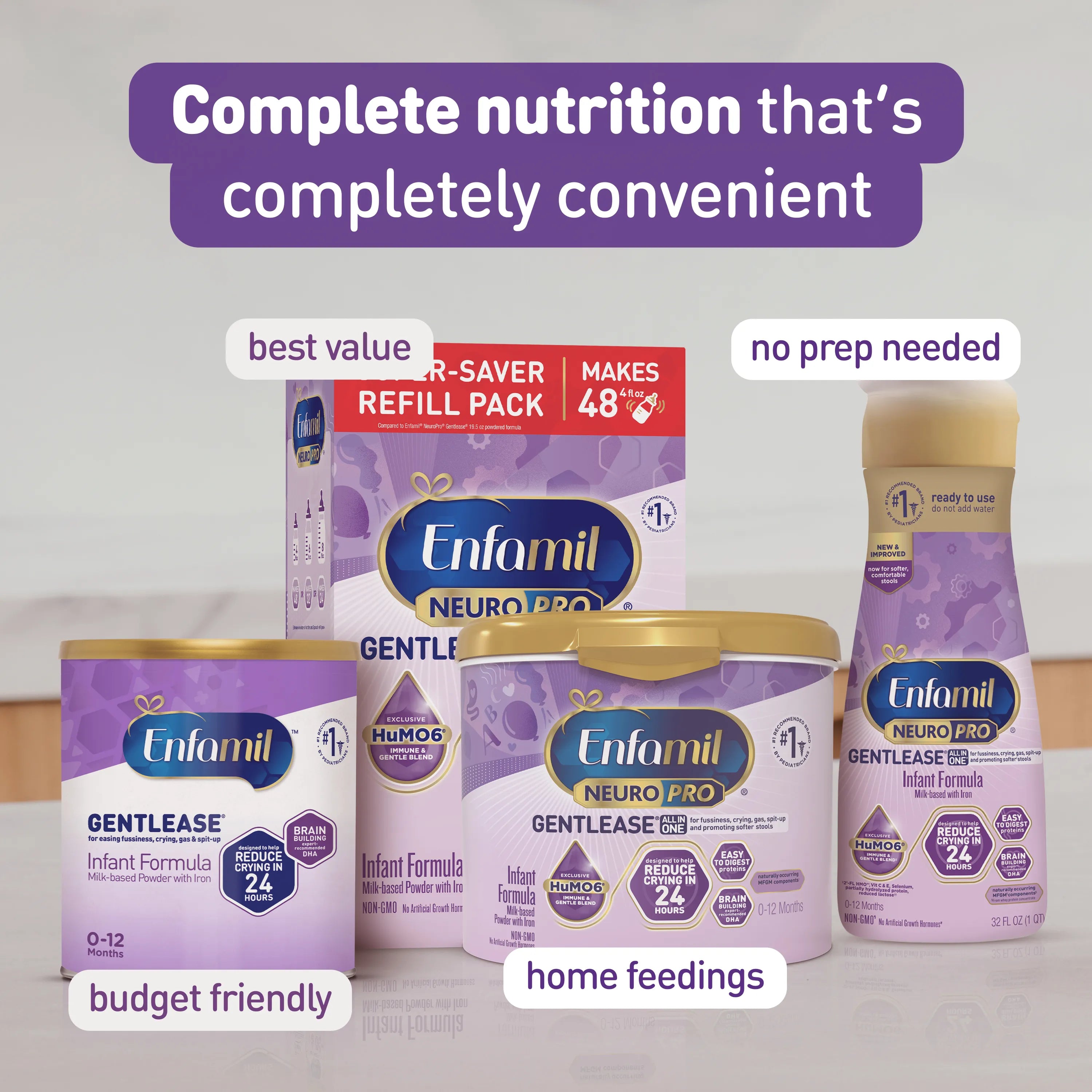 Enfamil® NeuroPro® Gentlease® Infant Formula Powder - 19.5 oz Tub