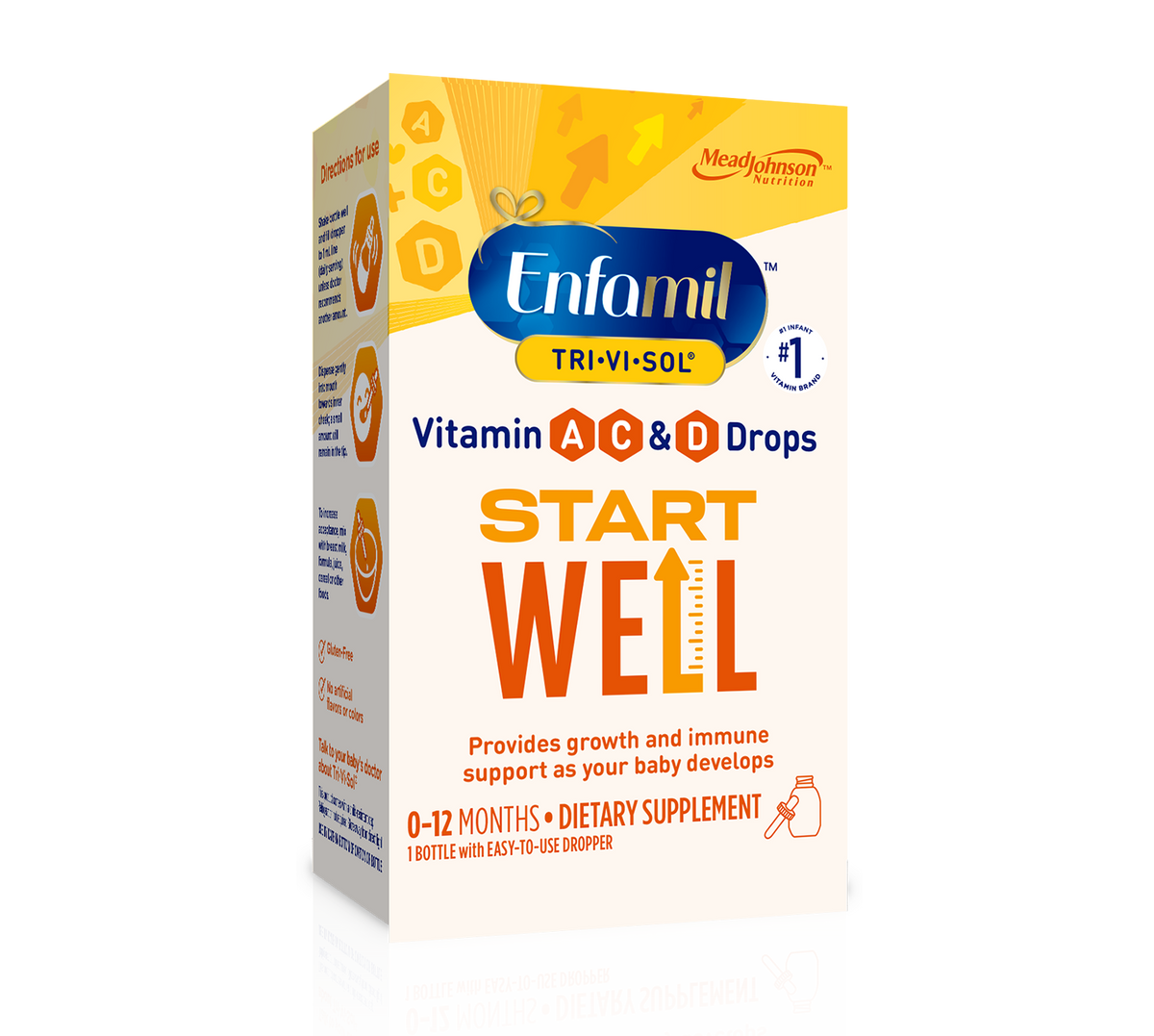 Enfamil® Tri-Vi-Sol® Vitamin A, C & D Drops 50 mL Bottle