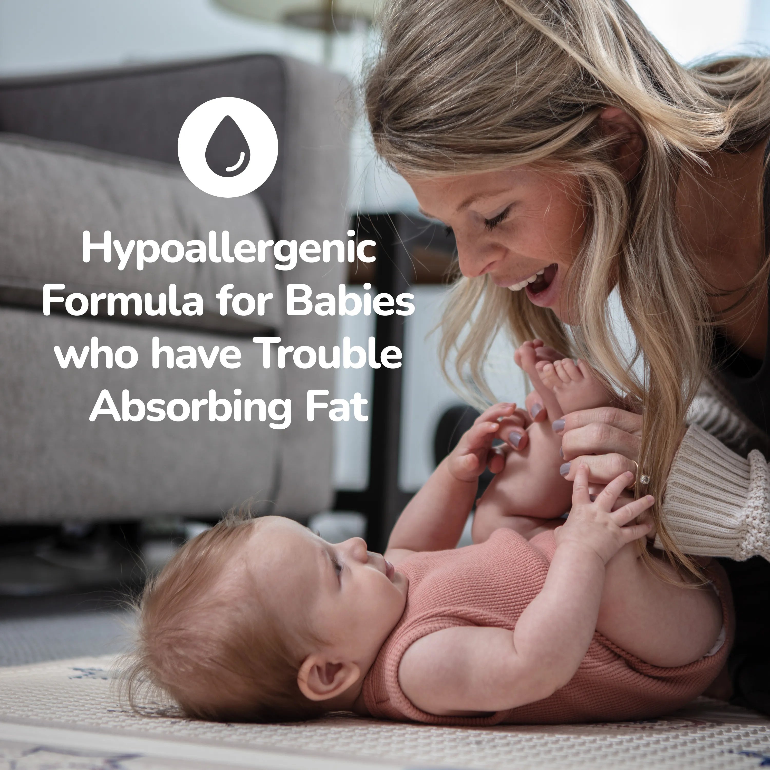 Pregestimil® Hypoallergenic Infant Formula for Fat Malabsorption - 24 Cal Ready to Use - 2 fl oz (6 Bottles)