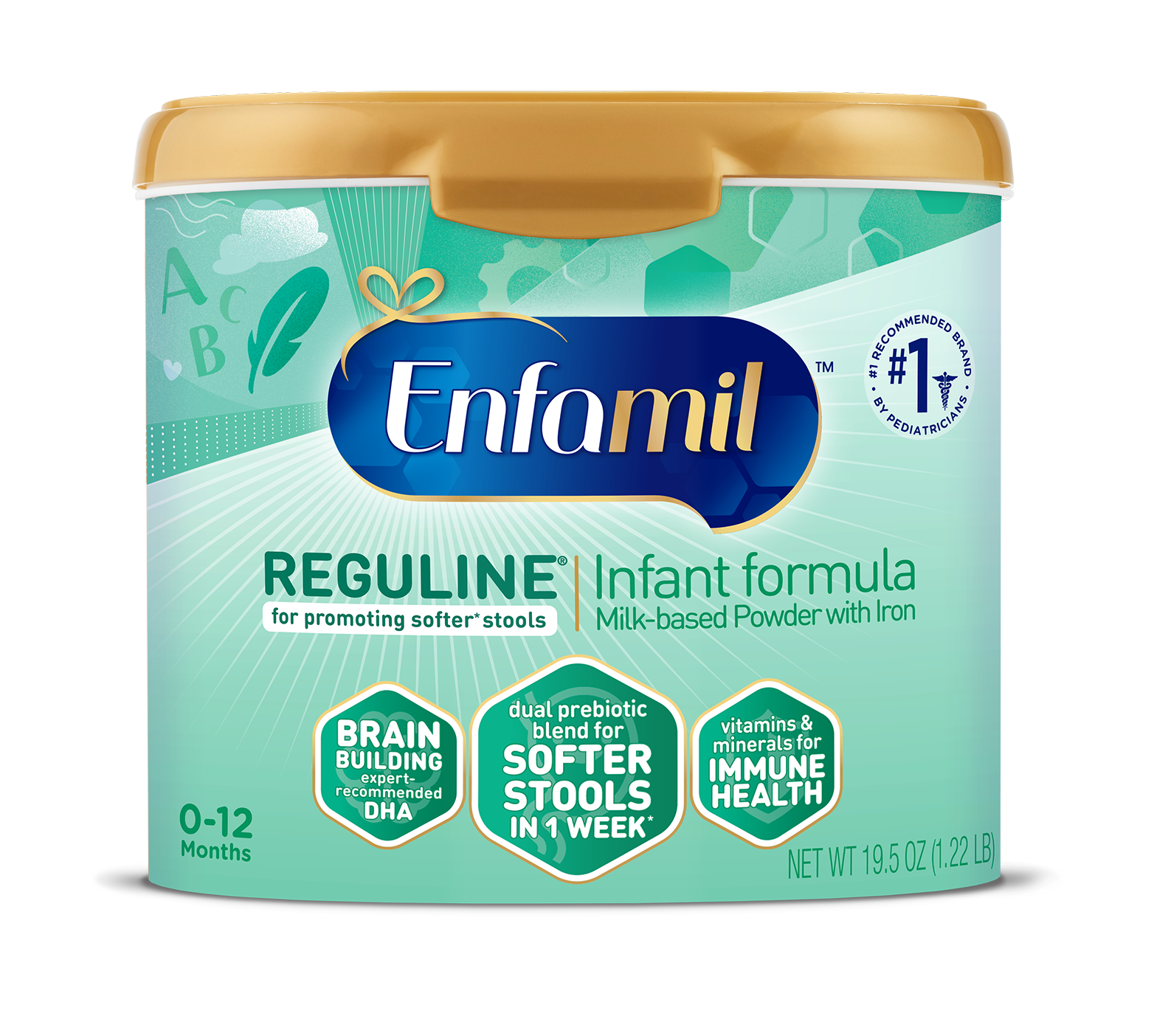 Enfamil® Reguline® Infant Formula Powder - 19.5 oz Tub